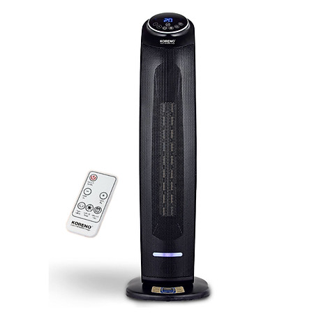 Máy sưởi gốm Ceramic Koreno KN-555 công suất 2200W kèm khiển từ xa - Hàng chính hãng