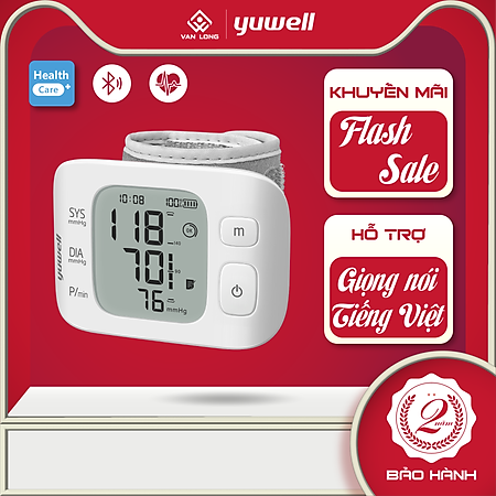 Máy đo huyết áp điện tử cổ tay Yuwell YE8800AR