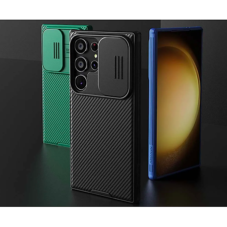 Ốp lưng chống sốc bảo vệ camera cho Samsung Galaxy  S25 Ultra , S24 Ultra hiệu Nillkin Camshield Pro chống sốc cực tốt, chất liệu cao cấp, có khung & nắp đậy bảo vệ Camera - Hàng chính hãng