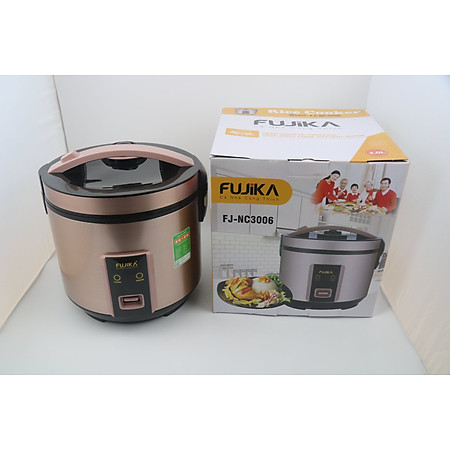 Nồi Cơm Điện Fujika FJ-NC3006 (3 lít) - Hàng Chính Hãng