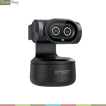 EMEET PIXY - Webcam Kép Theo Dõi AI 4K, Sử Dụng Cảm Biến Sony, 3 Micro Lọc Ồn Dành Cho Dạy Học, Họp Online, Livestream, Tiktok - Hàng Chính Hãng