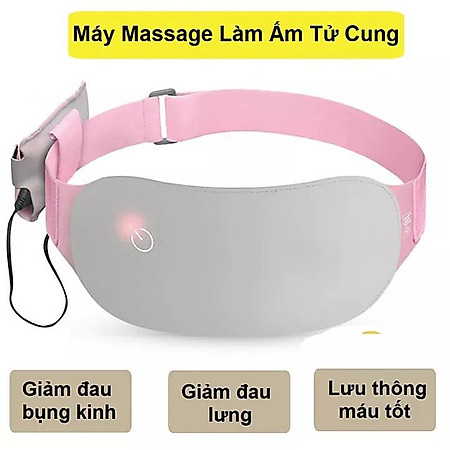 Đai Đeo Massage Giảm Đau, Tan Mỡ Bụng, Sưởi Ấm Bụng Phụ Nữ Kỳ Kinh Nguyệt Bằng Sóng Hồng Ngoại Cao Cấp Chính Hãng