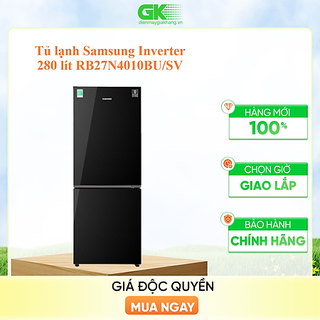 Tủ lạnh Samsung Inverter 280 lít RB27N4010BU/SV - HÀNG CHÍNH HÃNG