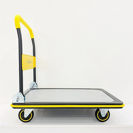 Xe đẩy hàng 4 bánh SUMIKA T300 - Khung thép, tay cầm gấp mở tiện lợi, tải trọng 300kg