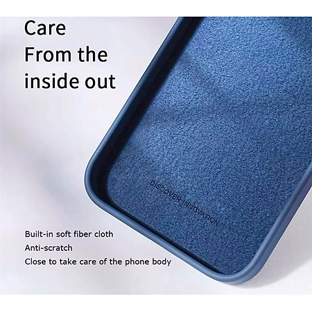 Ốp lưng silicon case cho iPhone 7 Plus , 8 Plus chống bám bẩn mặt lưng siêu mềm mịn, có gờ bảo vệ camera - hàng nhập khẩu