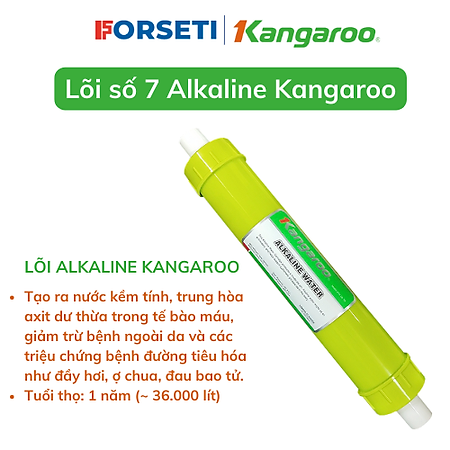Lõi lọc nước Kangaroo số 7 Alkaline  - Hàng Chính Hãng