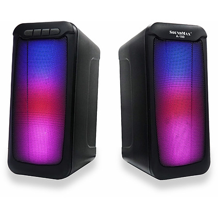 Loa Vi Tính Soundmax A180/2.0 - Hàng Chính Hãng