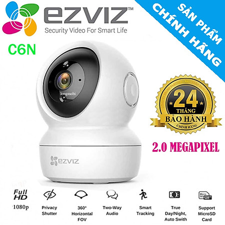 Camera IP Wifi quay quét thông minh EZVIZ C6N 2.0 4.0MP - Hàng Chính Hãng