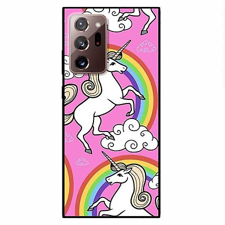 Ốp lưng dành cho Samsung Note 20 - Samsung Note 20 Ultra mẫu Họa Tiết Ngựa Cầu Vòng