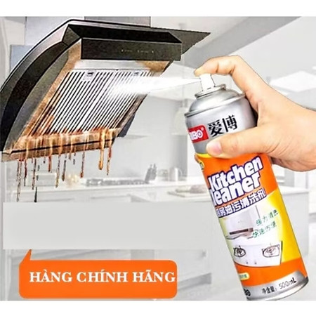 CHAI DUNG DỊCH XỊT TẨY RỬA VỆ SINH LÀM SẠCH HẾT VẾT BẨN CỨNG ĐẦU DẦU MỞ