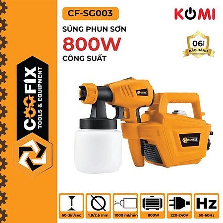 SÚNG PHUN SƠN 800W CF-SG001 - COOFIX - HÀNG CHÍNH HÃNG