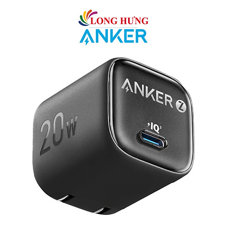 Cốc sạc Anker Zolo 1Type-C 20W PIQ 3.0 A2699 - Hàng chính hãng