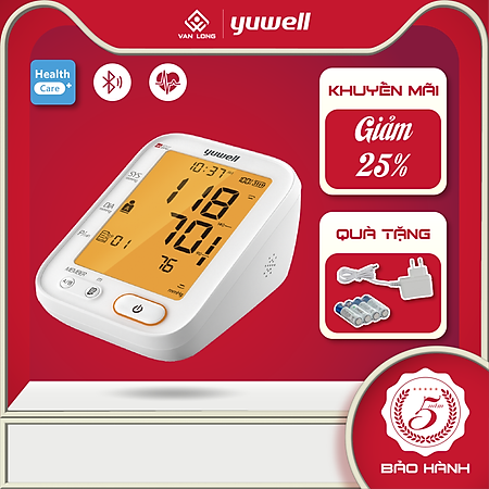 Máy đo huyết áp điện tử bắp tay Yuwell YE680B