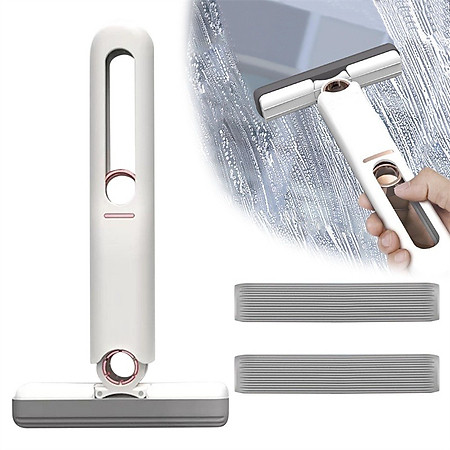 Cây Lau Bàn Bếp Tự Vắt Thông Minh Mini GẤP GỌN 25CM Cây Lau Tự Vắt GẤP GỌN MINI, Bọt Biển Siêu Thấm Hút Đa Năng