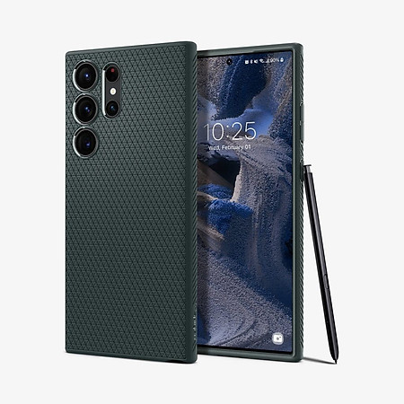 Ốp Lưng Case Spigen Dành Cho Samsung Galaxy S24 Ultra, Spigen Liquid Air_Hàng chính hãng