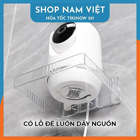 Chân Đế Camera, Giá Đỡ Camera Dán Tường Trong Suốt - Hàng Chính Hãng