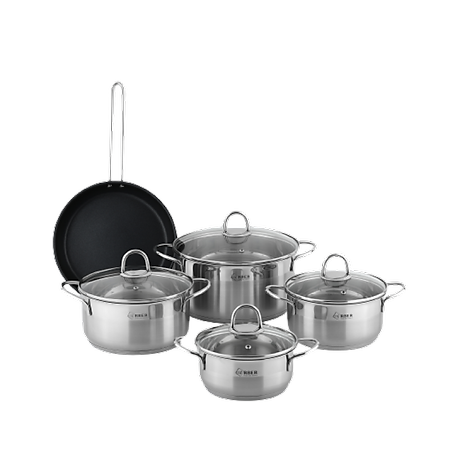 Bộ nồi inox 5 món SALMON hàng chính hãng