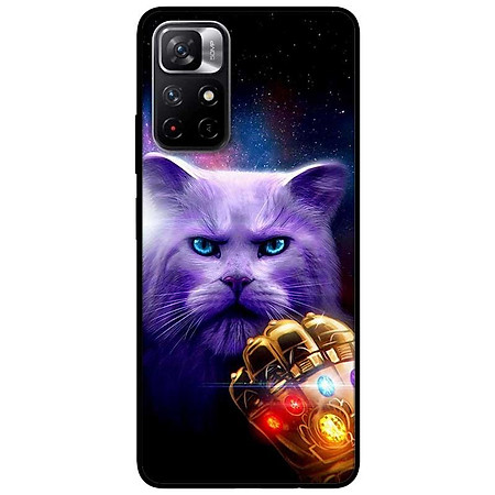 Ốp lưng dành cho Xiaomi Redmi Note 11 5G - Redmi Note 11T - Redmi Note 11S - Mèo Búng Tay