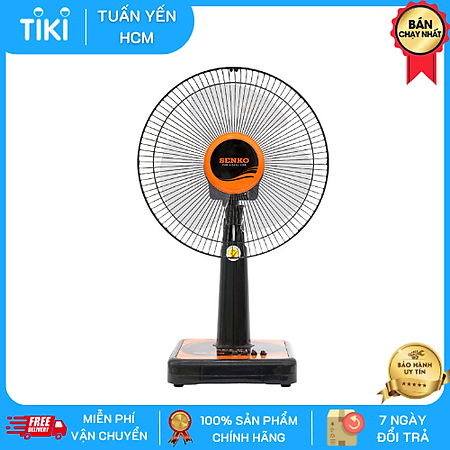 Quạt Bàn B3 Giả Lào Senko B1210-Hàng chính hãng (giao màu ngẫu nhiên)