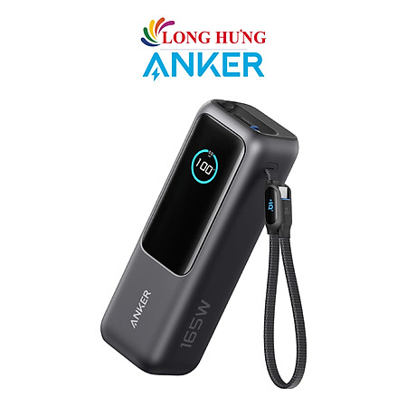 Sạc dự phòng Anker Zolo Power Bank High-Power Multi Device USB-C 165W 25000mAh A1695 - Hàng chính hãng