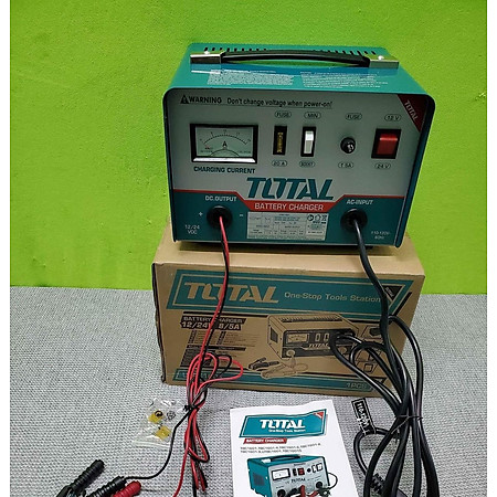 MÁY SẠC BÌNH ĐIỆN ẮC QUY (220-240V) TOTAL TBC1601 - HÀNG CHÍNH HÃNG