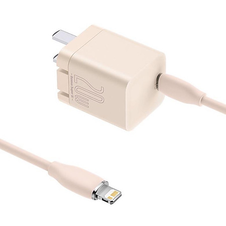 Bộ Sạc Baseus Super Si pro 20W USB C Cho iPhone 12, 13, 14, 15 - Hàng Chính Hãng