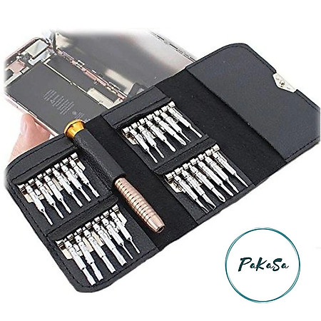 Bộ Tua Vít Sửa Chữa Điện Thoại , Mắt Kính , Đồng Hồ ..vv.. 25 đầu - Hàng chính hãng