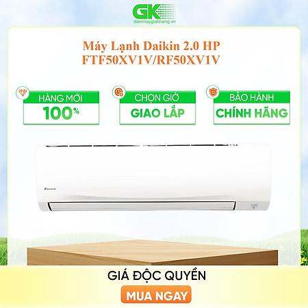 Điều hòa Daikin FTF50XV1V/RF50XV1V1 chiều 18000 BTU - Hàng chính hãng