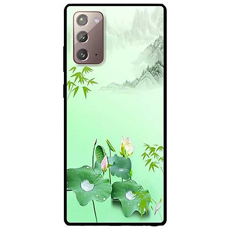 Ốp lưng dành cho Samsung Galaxy Note 20 - Note 20 Ultra - mẫu Tranh Sen Đẹp