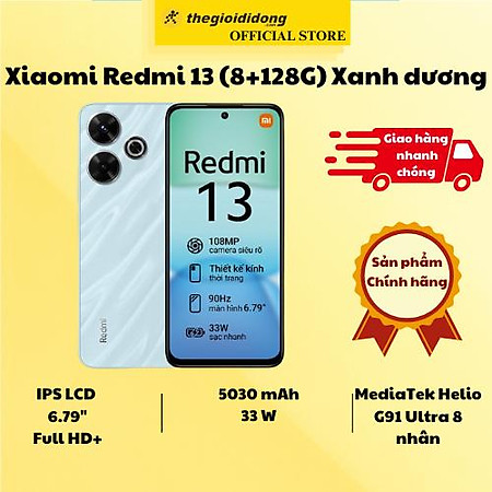 Xiaomi Redmi 13 (8+128G) - Hàng Chính Hãng