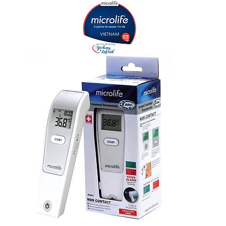 Nhiệt kế hồng ngoại đo trán Microlife FR1MF1 - Thương Hiệu Thụy Sĩ