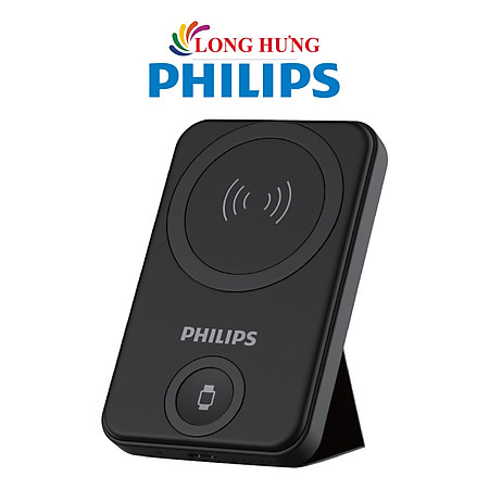 Sạc dự phòng từ tính không dây Philips Magnetic Wireless Power Bank PD20W 10000mAh DLP9535 - Hàng chính hãng
