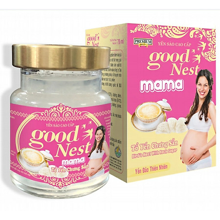 Combo yến sào mama 10 Lọ x 70ml dành cho bà bầu