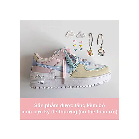 Giay Thá»ƒ Thao Style Sneaker Ná»¯ Táº·ng Kem Bá»™ Icon Cute Ä'áº¿ Cao 4cm Da Pu Msp 3227 Giay Thá»ƒ Thao Cá»• Tháº¥p Muadodep Com