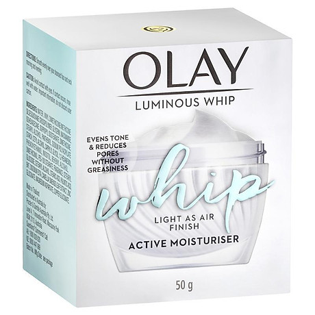 olay luminous whip face moisturizer