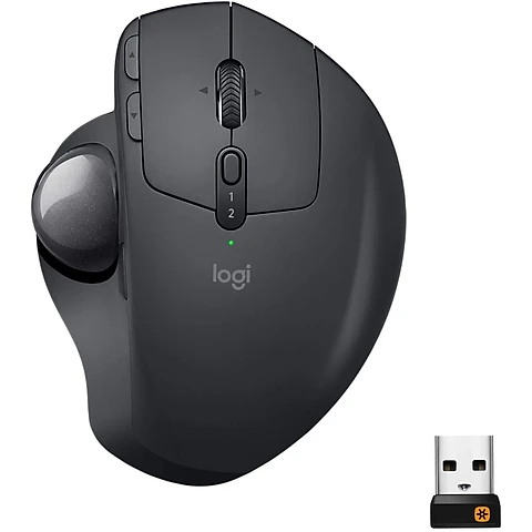 Chuột bi xoay không dây ERGO M575 Wireless - Hàng Chính Hãng - Đen