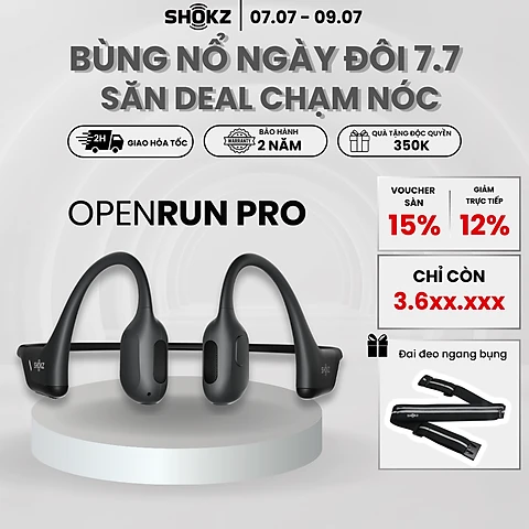 Tai nghe Bluetooth truyền xương Shokz OPENRUN PRO S810