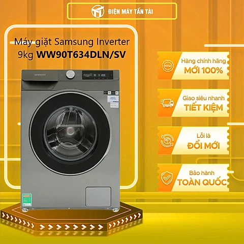 Máy Giặt Samsung Inverter 9 kg WW90T634DLN