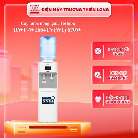 Cây Nước Nóng Lạnh Toshiba RWF-W1664TVW1 670W - Hàng chính hãng