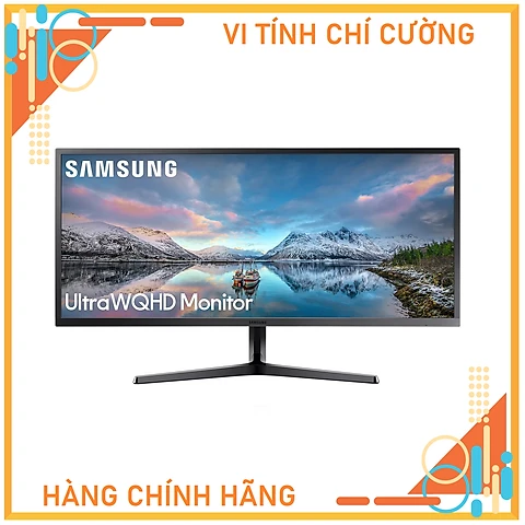 Màn hình Samsung LS34J550WQEXXV 34 inch 2K VA 75Hz 4ms 300 nits HDMIDP FreeSync - Hàng Chính Hãng