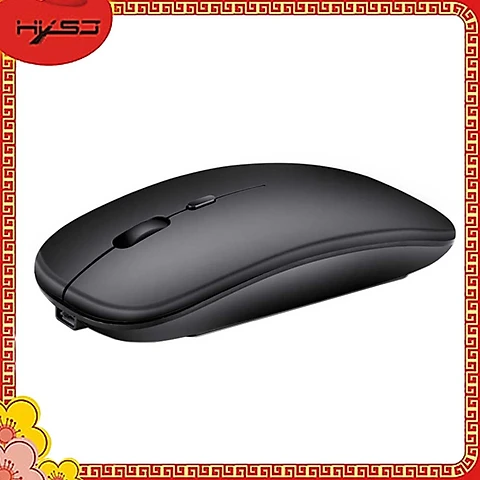 Chuột Không Dây Sạc Điện HXSJ M80 - Hàng chính hãng - Đen
