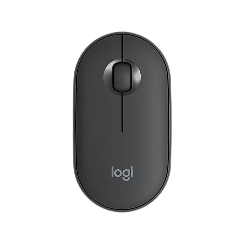 Chuột không dây Logitech Pebble M350 WirelessBluetooth - Hàng Chính Hãng - Đen