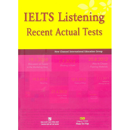 IELTS Listening Recent Actual Tests