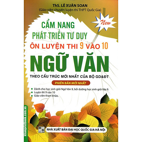 Cẩm Nang Phát Triển Tư Duy Ôn Luyện Thi 9 Vào Lớp 10 – Ngữ Văn