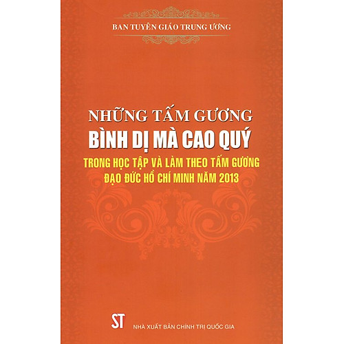 Những Tấm Gương Bình Dị Mà Cao Quý