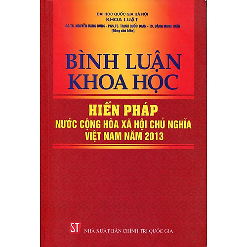 Bình Luận Khoa Học Hiến Pháp Nước Cộng Hòa Xã Hội Chủ Nghĩa Việt Nam