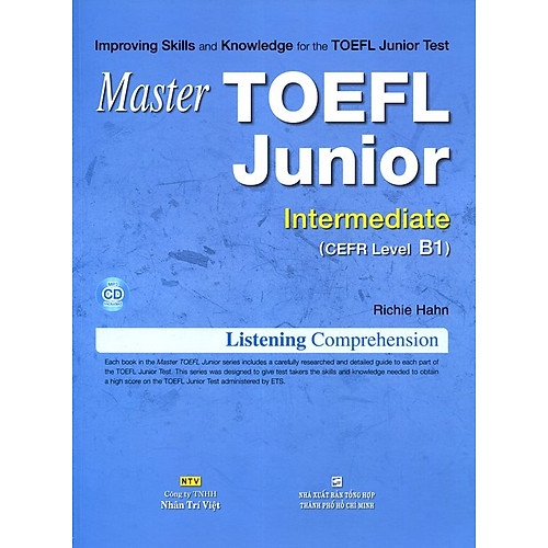Master TOEFL Junior Cefr Level Intermediate B1