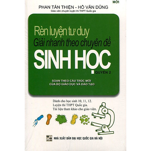 Rèn Luyện Tư Duy Giải Nhanh Theo Chuyên Đề Sinh Học (Quyển 2)