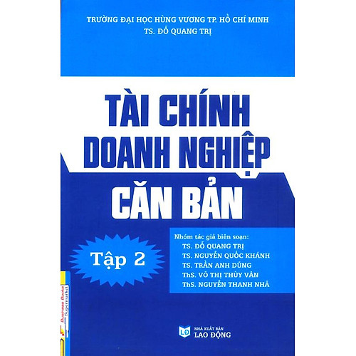 Tài Chính Doanh Nghiệp Căn Bản – Tập 2