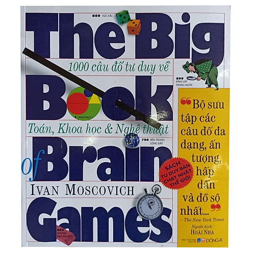 The Big Book Of Brain Games – 1000 Câu Đố Tư Duy Về Toán, Khoa Học & Nghệ Thuật